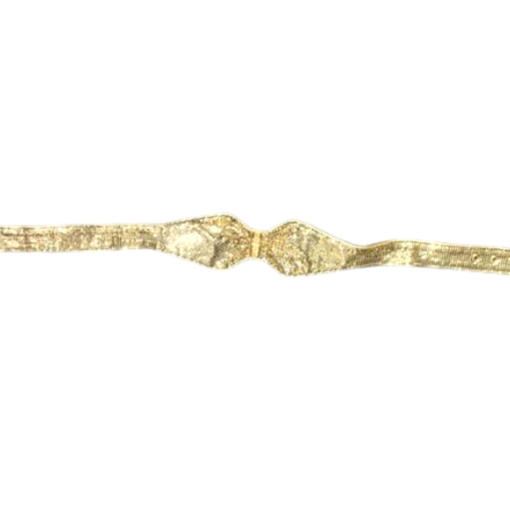 Vintage Gold Chain Bow Belt